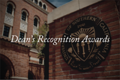 Dean's Recognition Awards