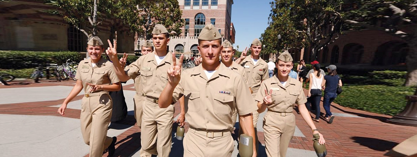 USC military students